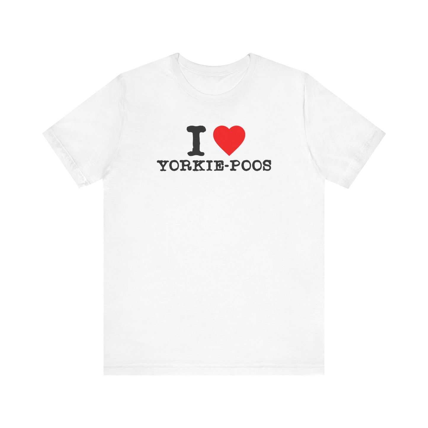 "I Heart Yorkie-Poos" - Adorable Love for Your Furry Friend