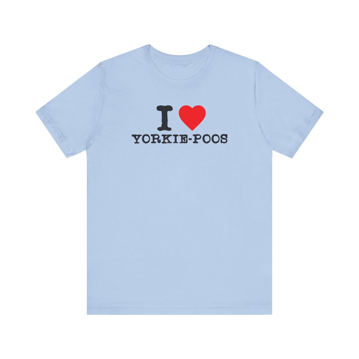 "I Heart Yorkie-Poos" - Adorable Love for Your Furry Friend