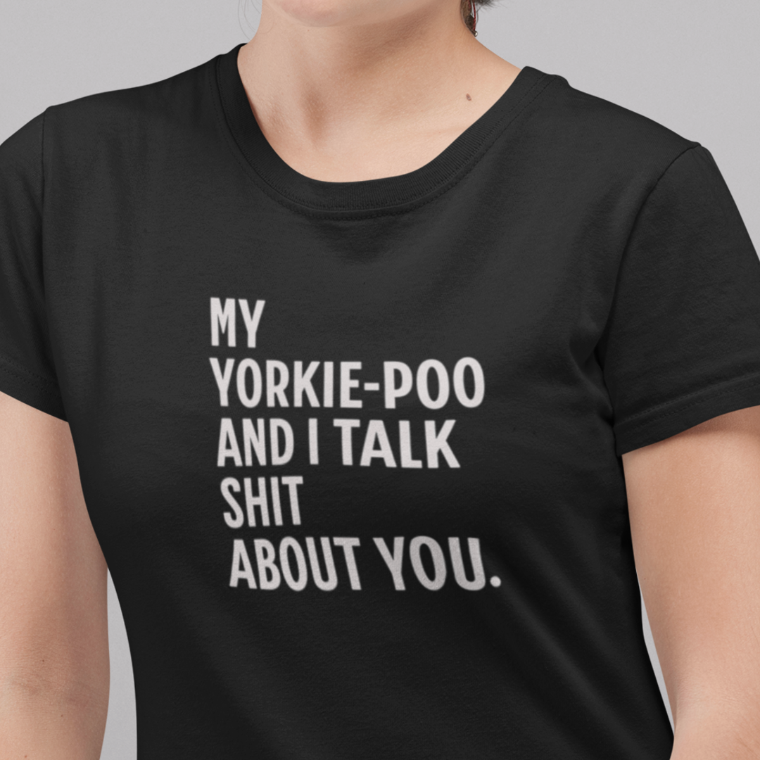 Sassy Yorkie-Poo Confessions Tee