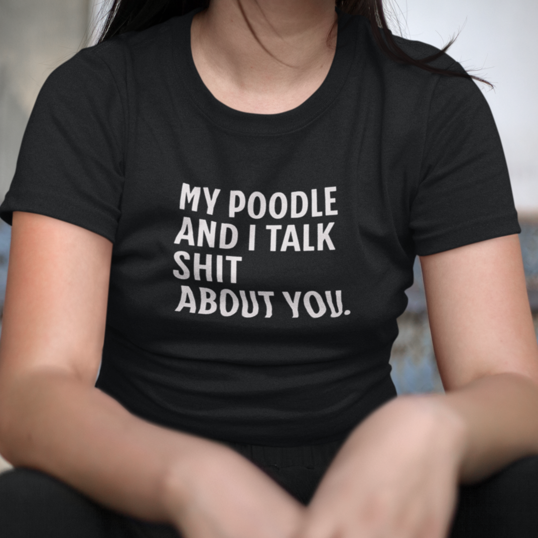 Sassy Poodle Confessions Tee