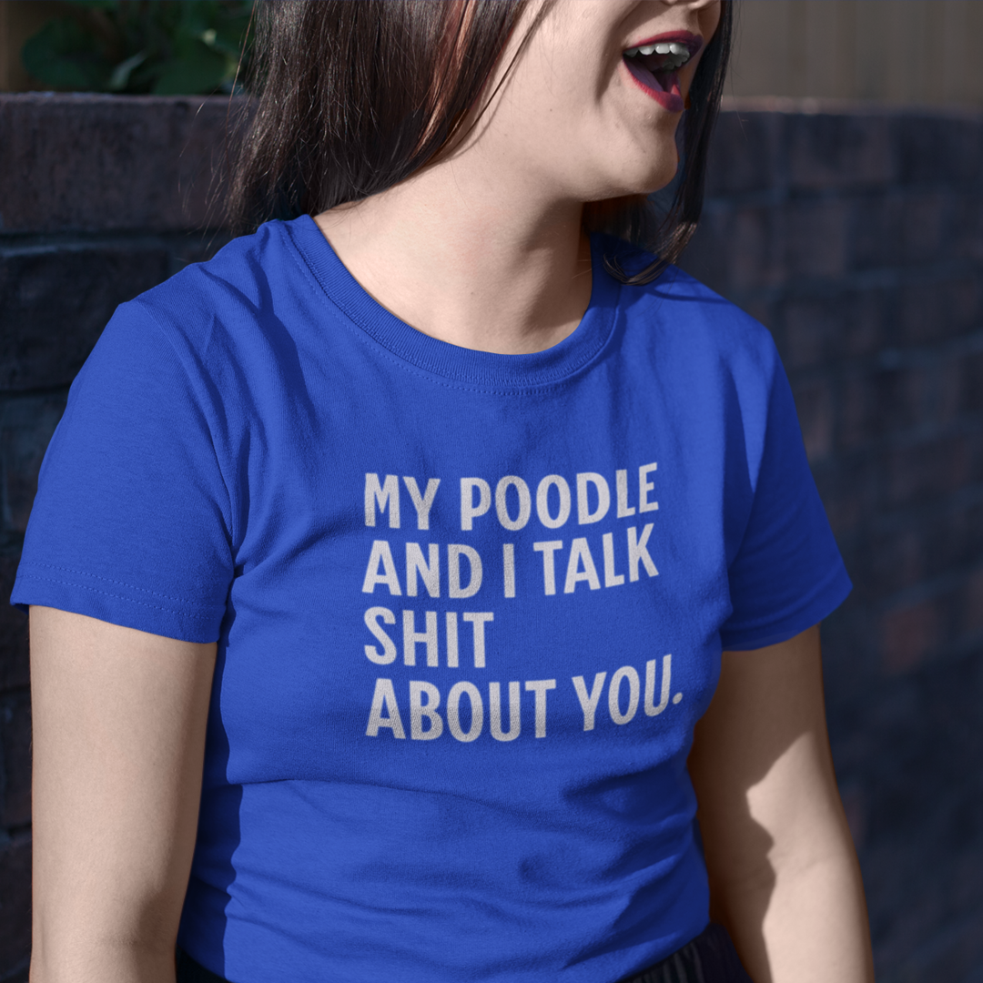 Sassy Poodle Confessions Tee