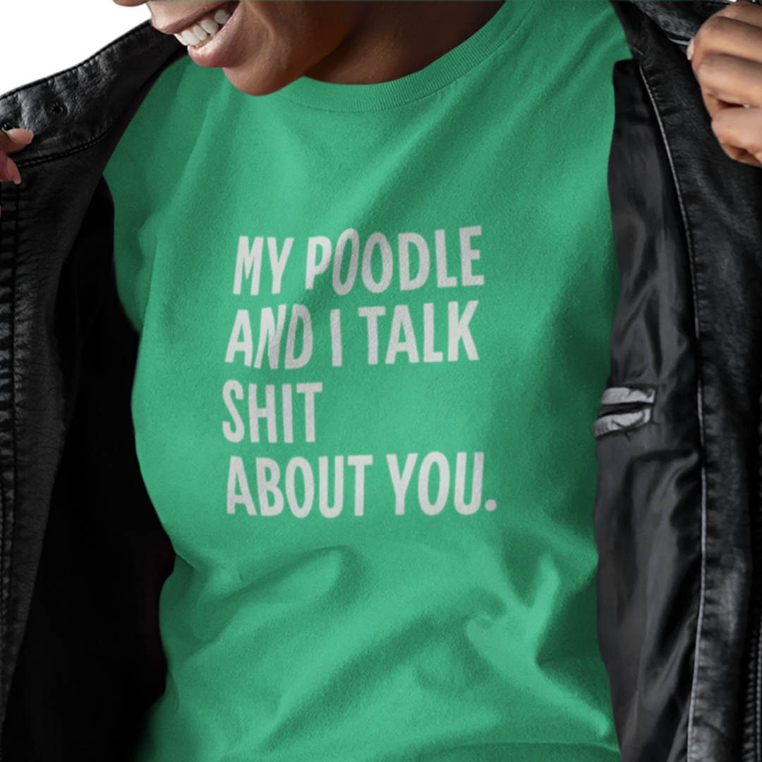 Sassy Poodle Confessions Tee