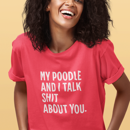 Sassy Poodle Confessions Tee